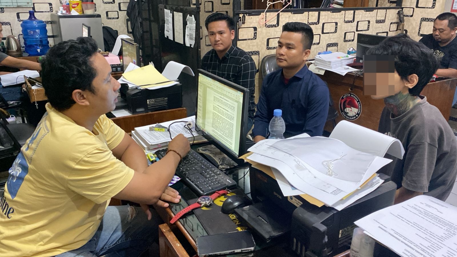 Sikat Peredaran Sinte, Barang Bukti dan Pengedar Ditangkap Satuan Reserse Polresta Cilacap